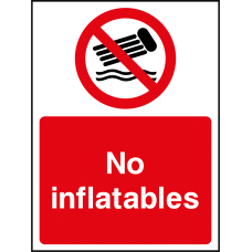 No Inflatables